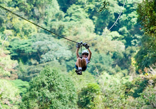 Sky Tram/Skytrek Zip Line Canopy Tour